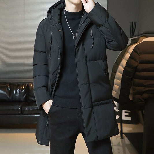 Sobretudo Masculino Puffer com Capuz Manhattan