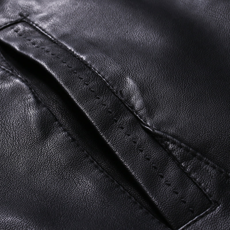 Jaqueta de Couro Classic Black