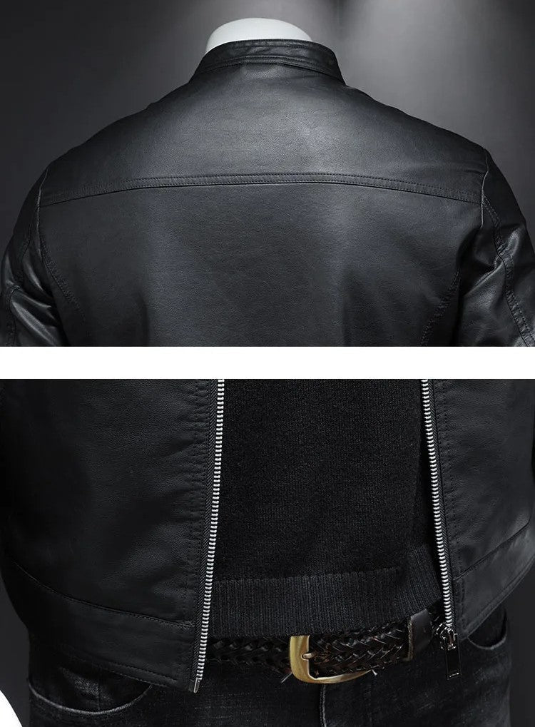 Jaqueta de Couro Classic Black