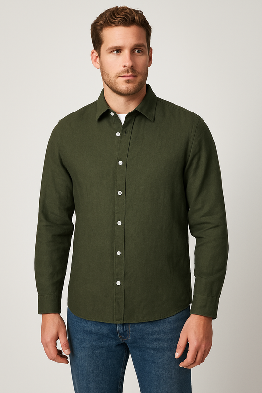 Camisa Samicce Indaiatuba® - puro linho
