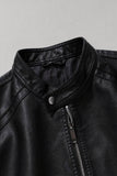 Jaqueta de Couro Classic Black