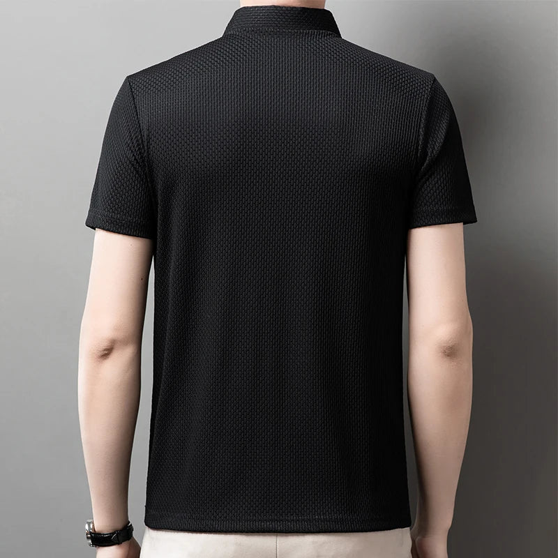 Polo Masculina Business Casual Premium