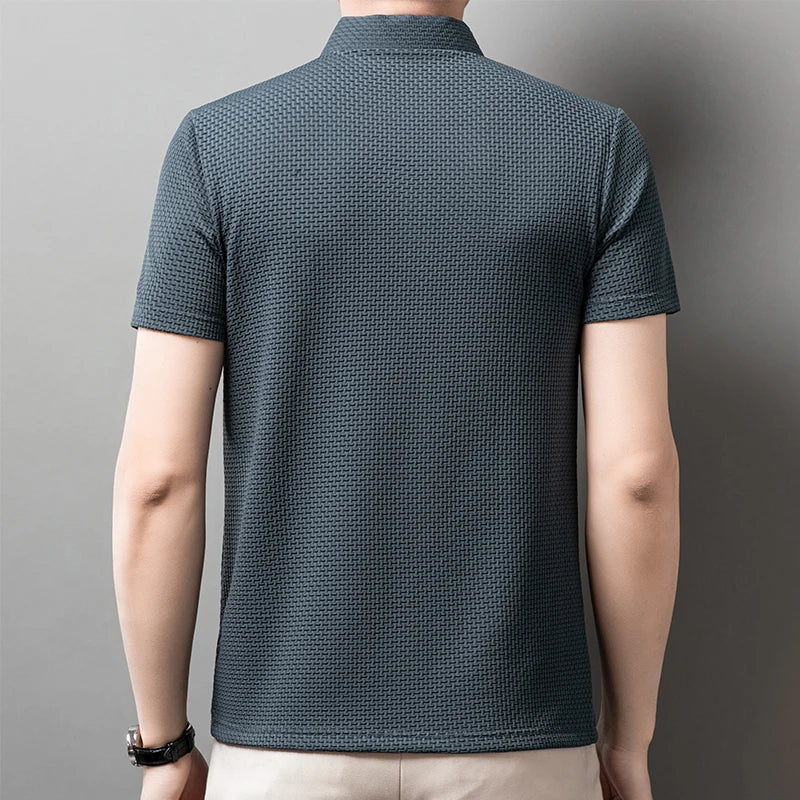Polo Masculina Business Casual Premium