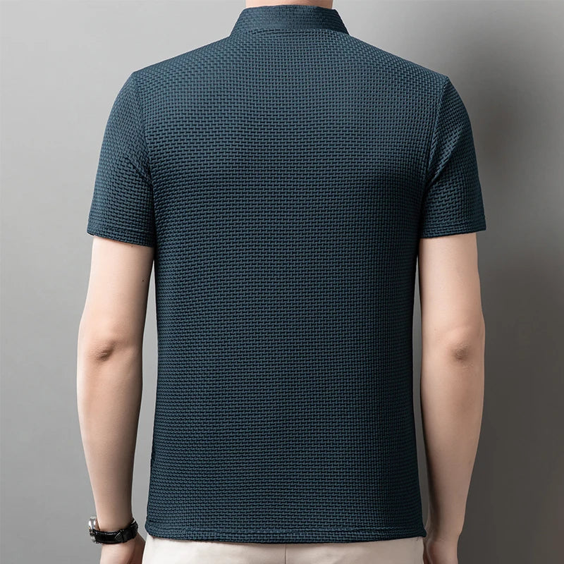 Polo Masculina Business Casual Premium