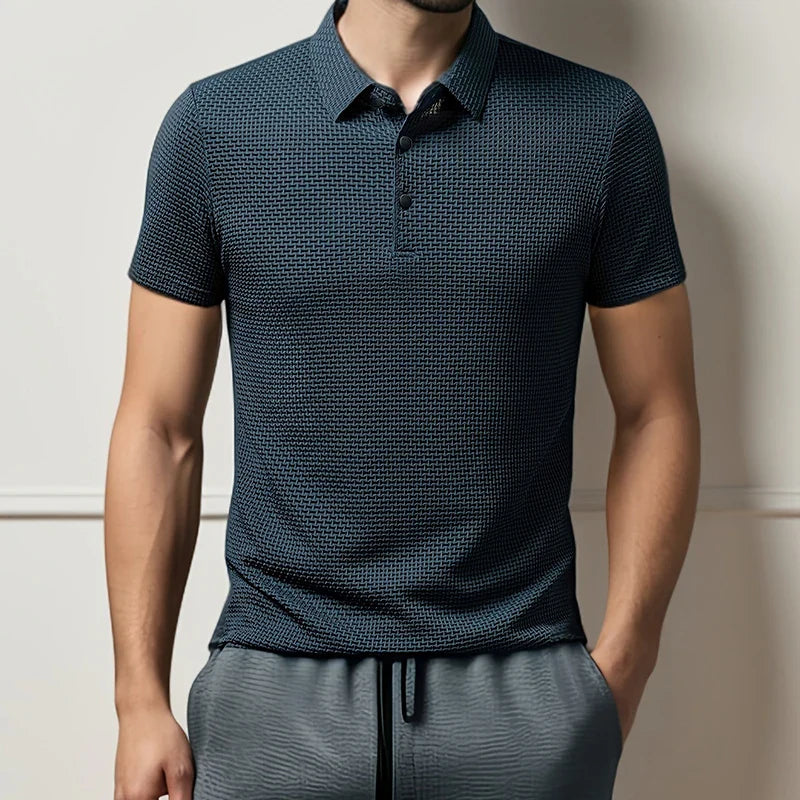 Polo Masculina Business Casual Premium
