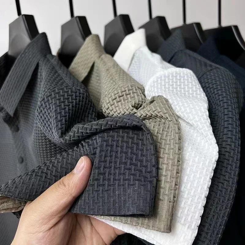 Polo Masculina Business Casual Premium