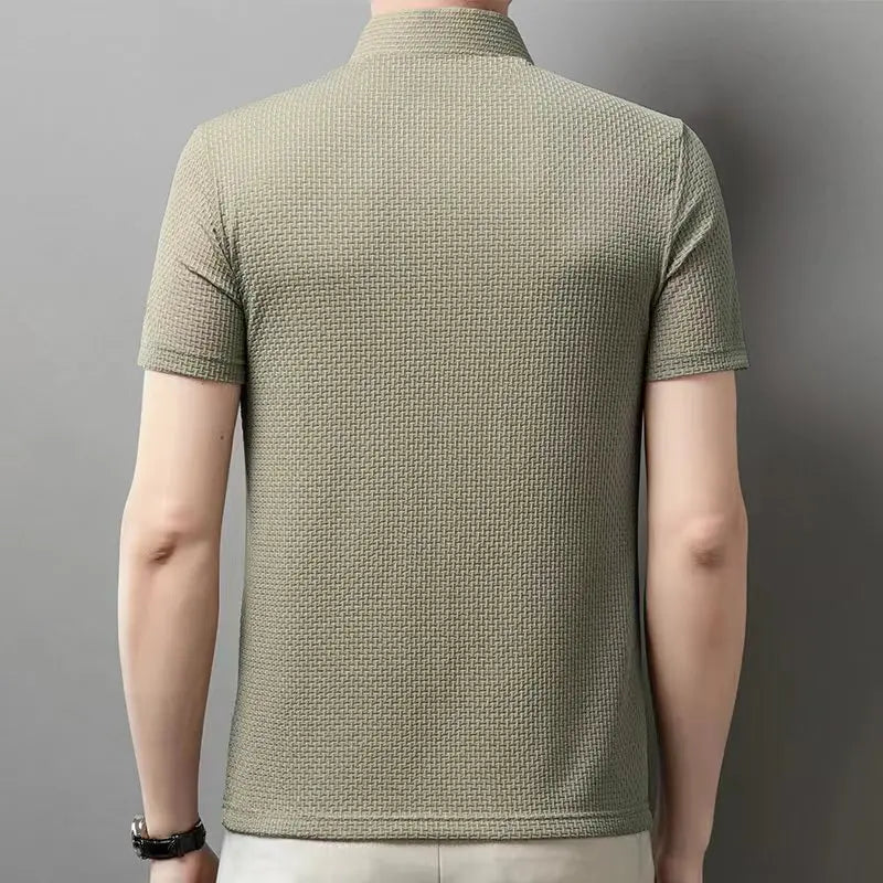 Polo Masculina Business Casual Premium