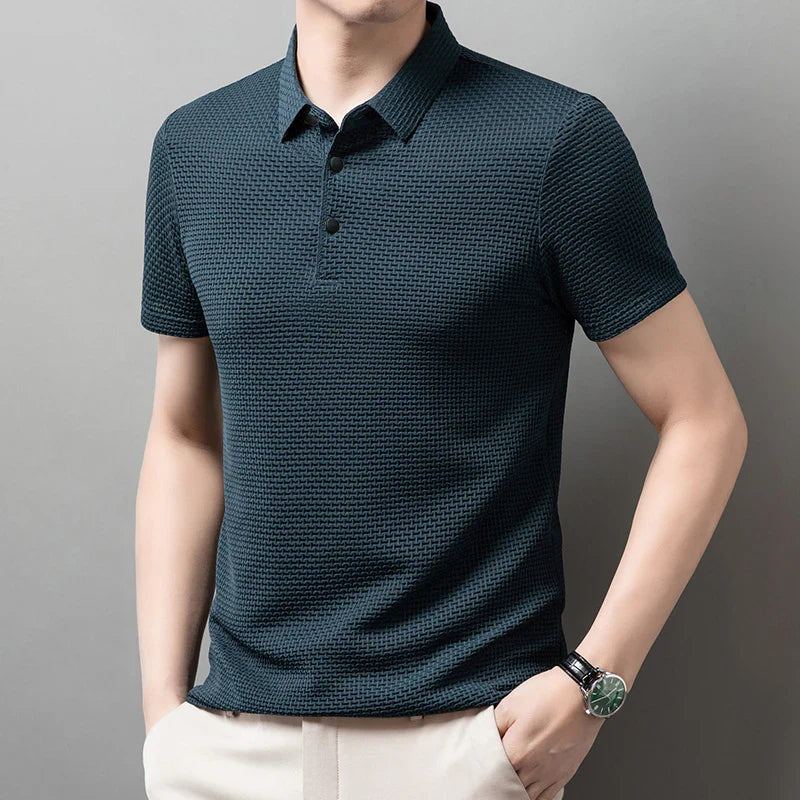Polo Masculina Business Casual Premium