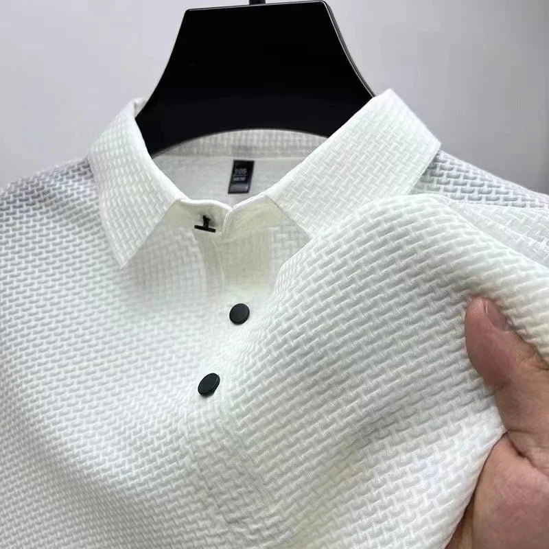 Polo Masculina Business Casual Premium