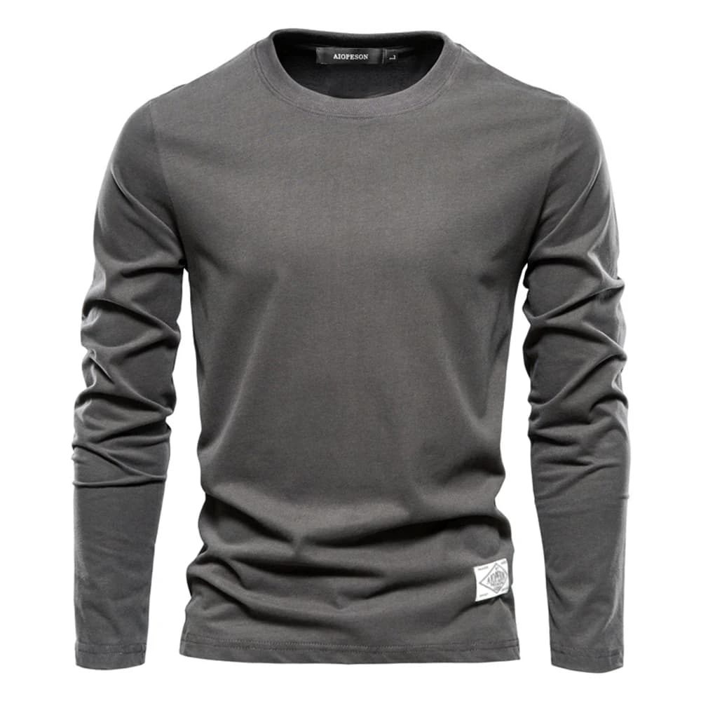 Camiseta Masculina Manga Longa Lisa Curitiba