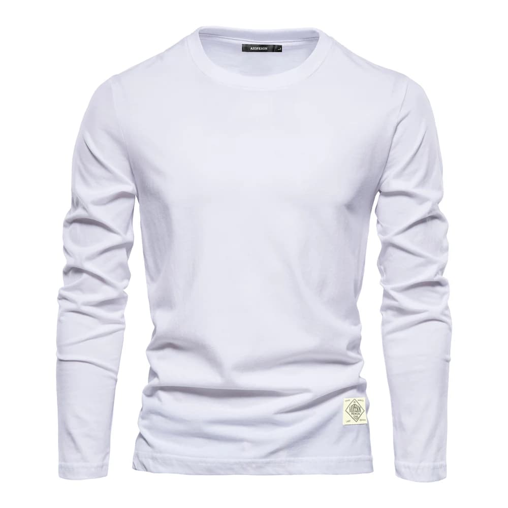 Camiseta Masculina Manga Longa Lisa Curitiba
