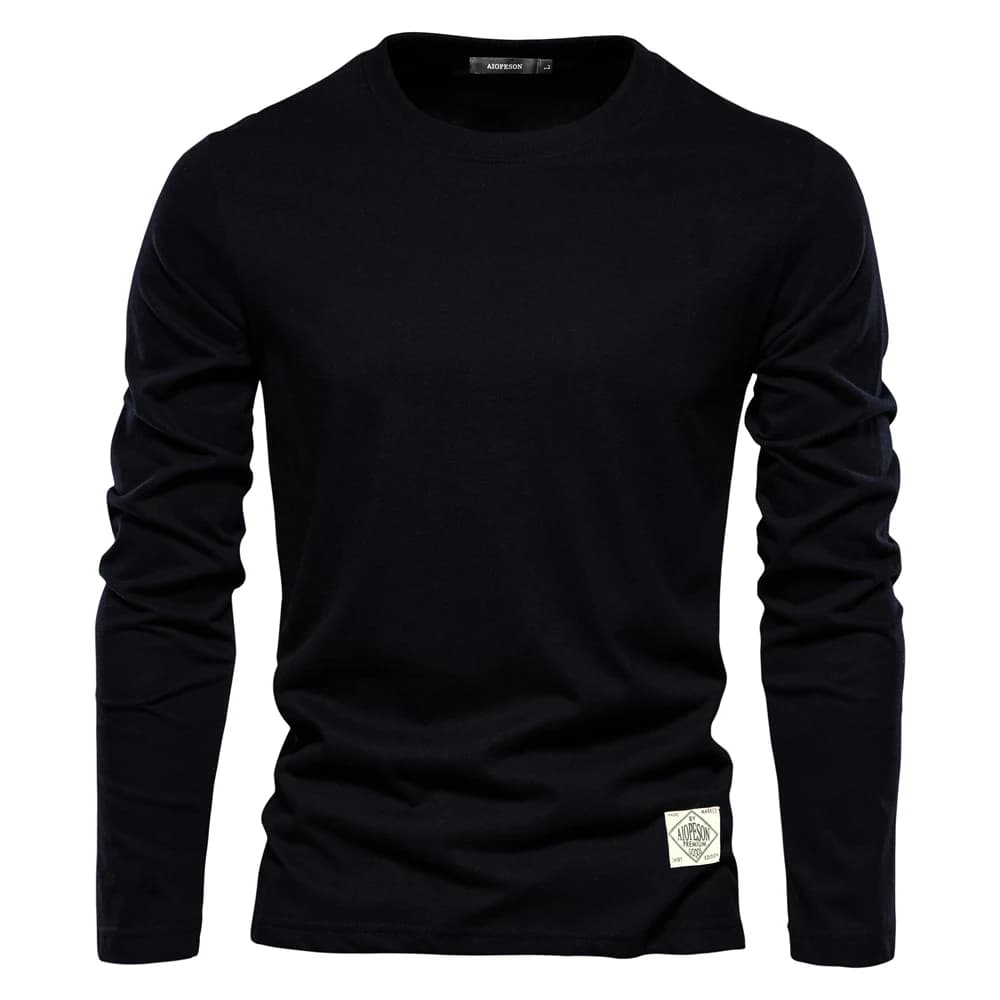 Camiseta Masculina Manga Longa Lisa Curitiba