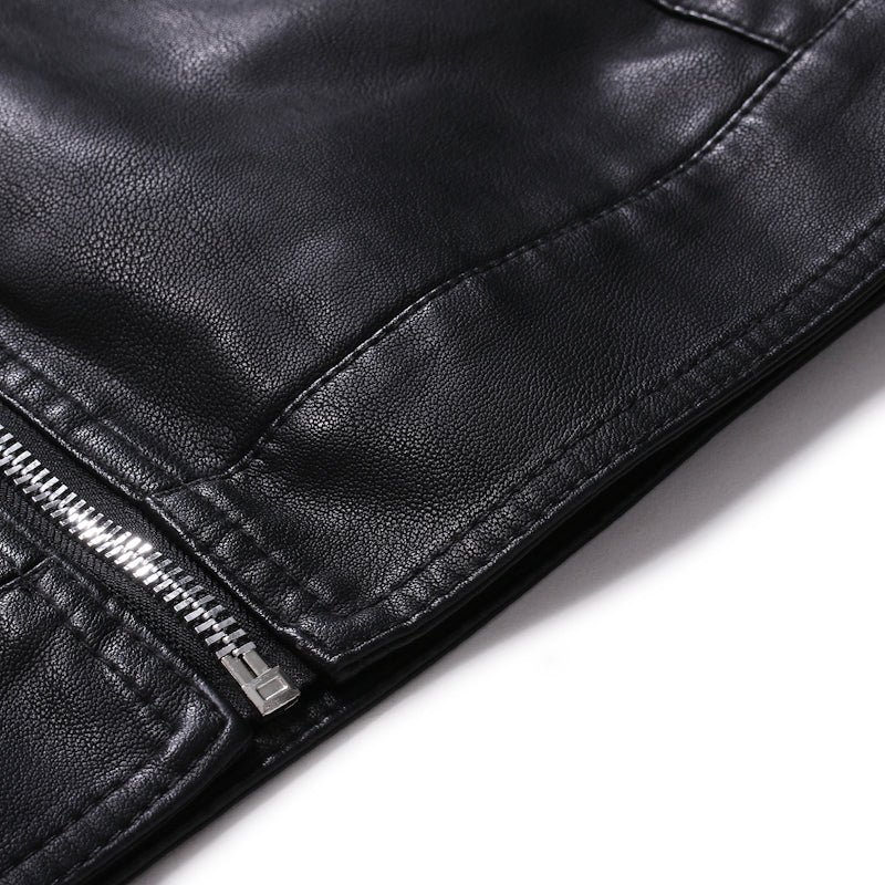 Jaqueta de Couro Classic Black