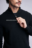 Sueter Zipneck Daily Preto
