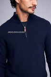 Sueter Zipneck Daily Preto