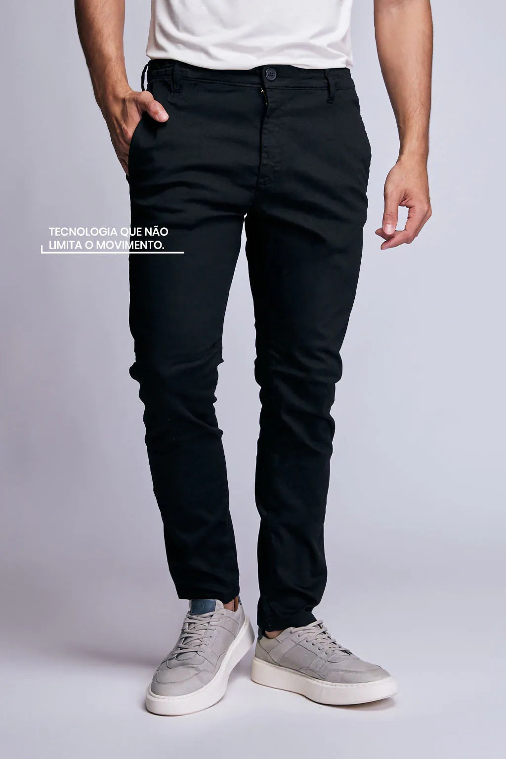 Calça LioTech com Elástico Preta