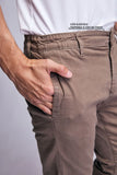 Calça LioTech com Elástico Caqui