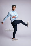 Calça LioTech com Elástico Marinho