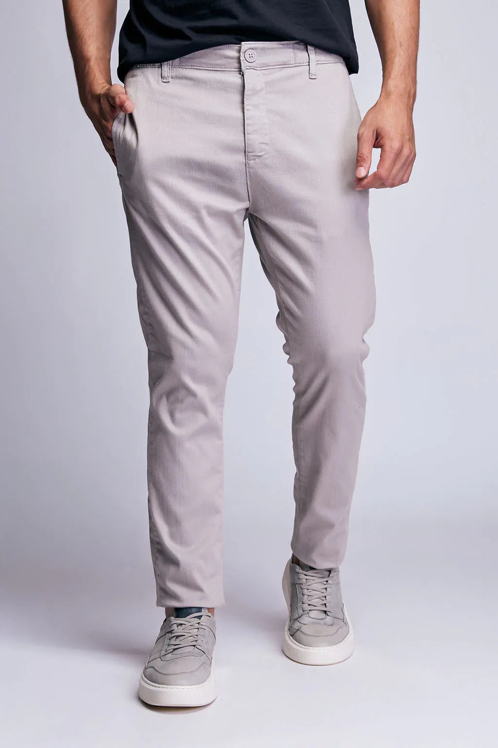 Calça LioTech com Elástico Cinza