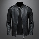Jaqueta de Couro Classic Black